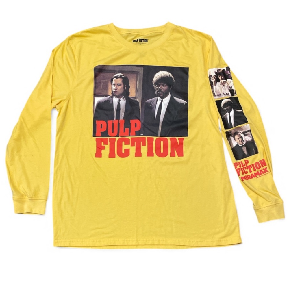 Men's Pulp Fiction Long Sleeve Tshirt Large